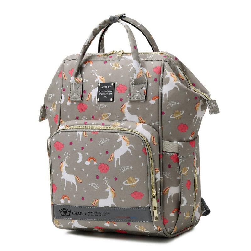 Multifunction Diaper Bag Backpack Waterproof Diaper Backpack for Mom and Dad Baby Nappy Bag Large Capacity Lightweight Size