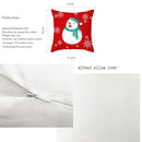 Christmas Cushion Cover Merry Christmas Decor For Home 2022 Navidad Noel Christmas Ornaments Xmas Gift Happy New Year 2023