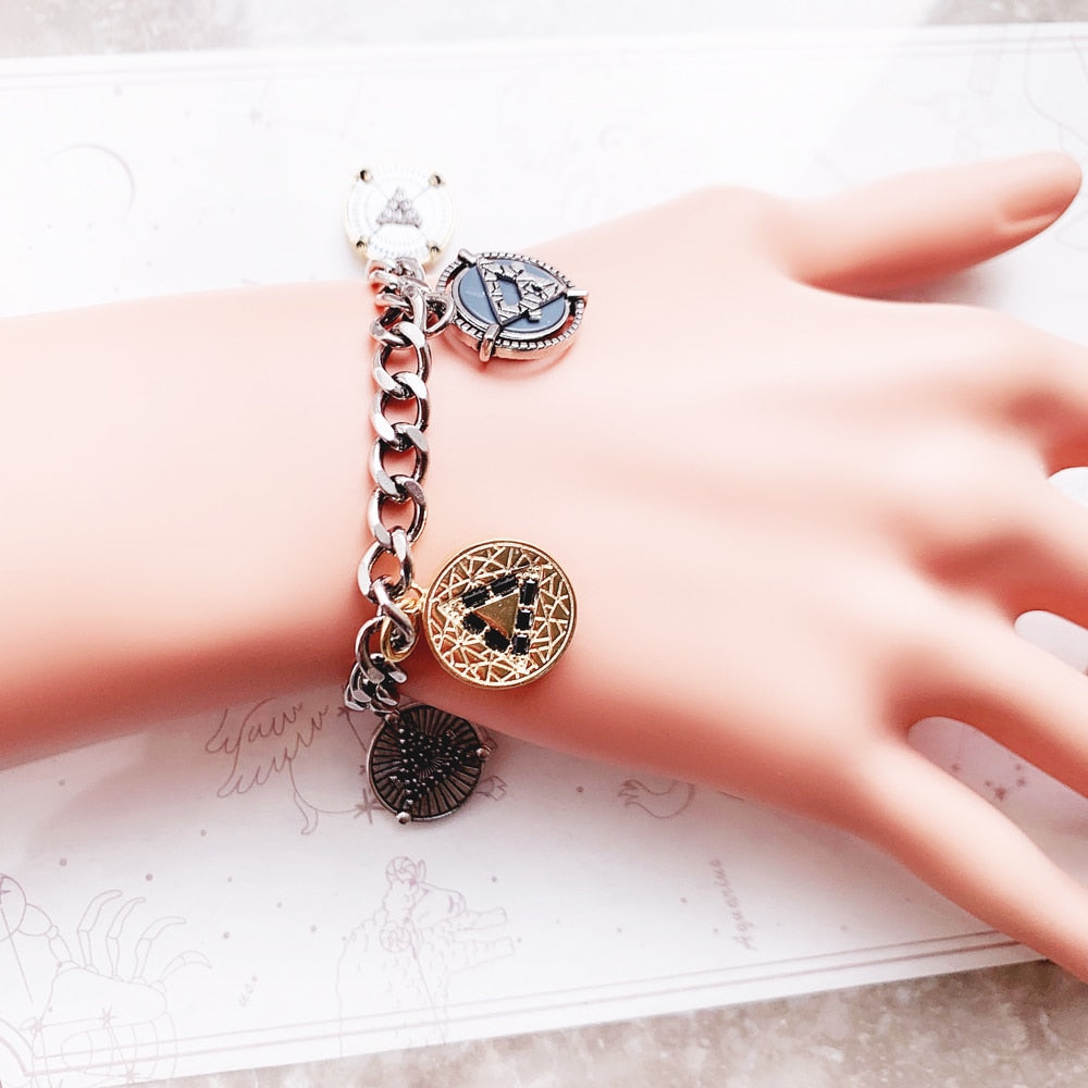 Elements of Nature Chain Bracelet For Women Men 925 Sterling Silver Expressive Talisman Fine Jewelry Party Gifts