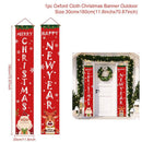 Santa Claus Christmas Banner Merry Christmas Decor For Home 2022 Christmas Ornaments Door Decor Xmas Navidad Noel Gifts New Year