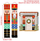 Santa Claus Banner Merry Christmas Decor For Home Christmas Door Decor Outdoor Xmas Ornament Navidad 2022 Happy New Year 2023 - anconmall
