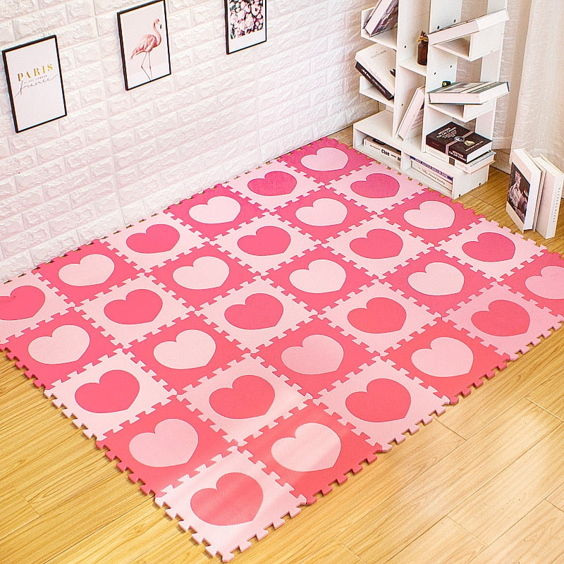 Children's Mat EVA Kids Foam Puzzle Carpet Baby Play Mat Interlocking Floor Tiles with Alphabet and Numbers DropShipping