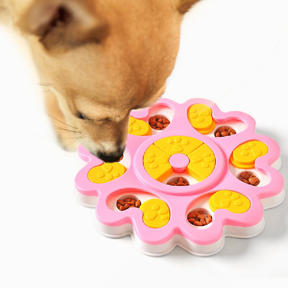 Dog Puzzle Toys Increase IQ Interactive Slow Dispenser Feeding Pet Dog Training Games Feeder for Puppy Small Medium Dog Supplies - anconmall