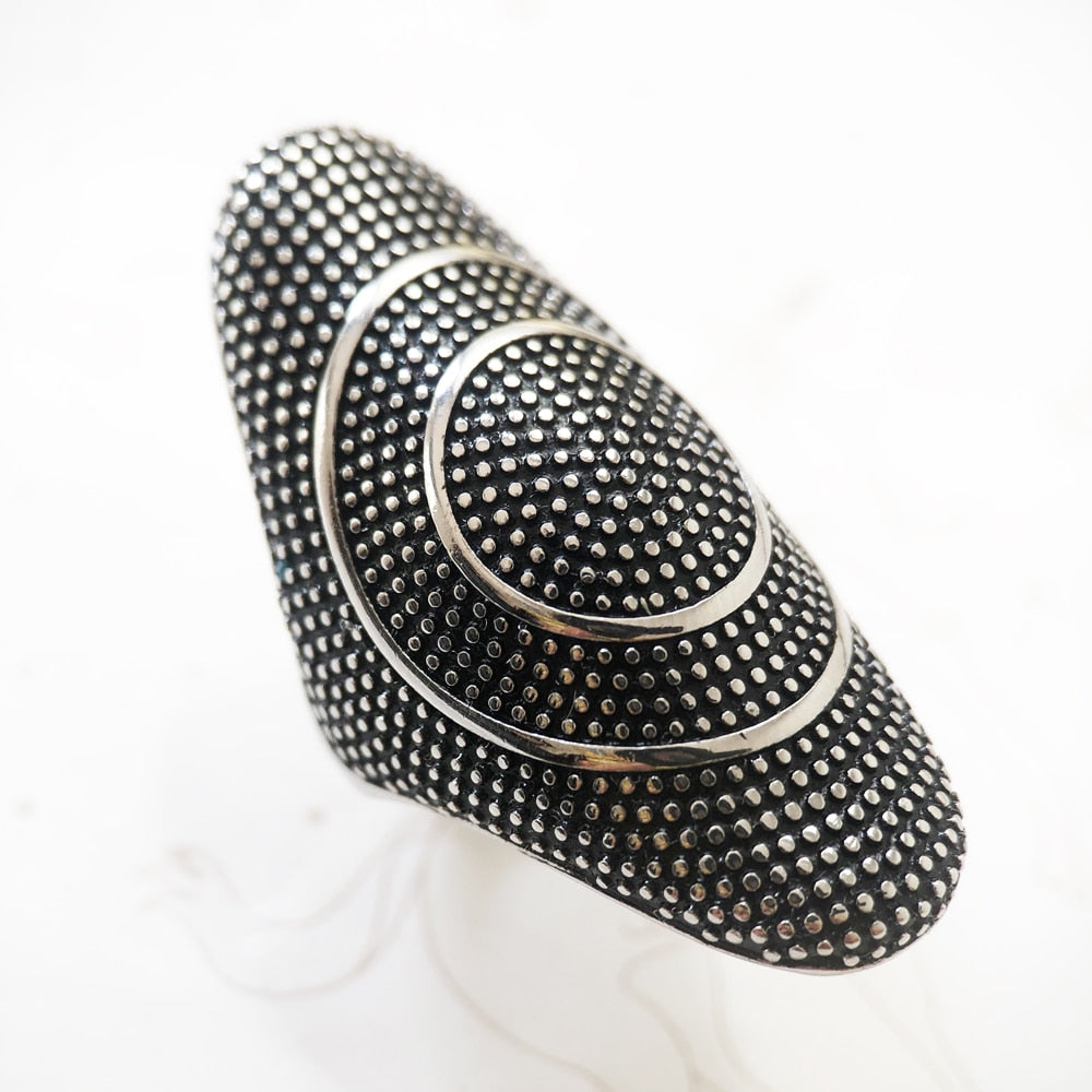 Large Statement Ring Kathmandu,Fine Jewerly For Women Men,2021 Autumn Brand New Gift In 925 Sterling Silver