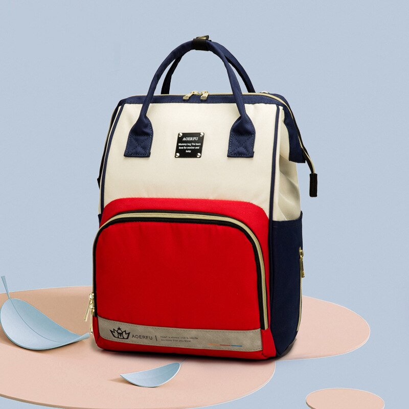 Multifunction Diaper Bag Backpack Waterproof Diaper Backpack for Mom and Dad Baby Nappy Bag Large Capacity Lightweight Size