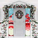 Santa Claus Banner Merry Christmas Decor For Home Christmas Door Decor Outdoor Xmas Ornament Navidad 2022 Happy New Year 2023 - anconmall