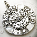 Pendant Amulet Mystical Symbols Fashion Jewelry Europe Trendy Accessorie 925 Sterling Silver Lucky Gift For Woman Men