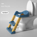 Folding Infant Potty Children's Pot Baby Toilet Training Chair With Adjustable Step Stool Ladder  Toilet Seat Boys Girls Potties