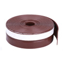 1M 25mm/35mm/45mm Self Adhesive Seal Strip Silicone Door Window Draught Dustproof Weatherstrip For Home Sound Insulation