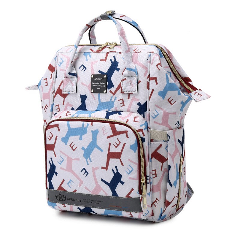 Multifunction Diaper Bag Backpack Waterproof Diaper Backpack for Mom and Dad Baby Nappy Bag Large Capacity Lightweight Size