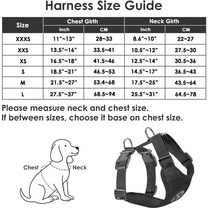 Car Seat Belt &amp; Safety Harness for Pet Dog Cat Adjustable Breathable Mesh Harness with Secure Leads in Vehicle for Travel Trip - anconmall