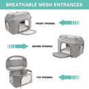 Dog Backpack Breathable Pet Portable Foldable Carrier Bag Travel Airline Approved Transport Bag For Small Dogs And Cats Outgoing - anconmall