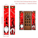 Santa Claus Banner Merry Christmas Decor For Home Christmas Door Decor Outdoor Xmas Ornament Navidad 2022 Happy New Year 2023 - anconmall