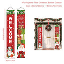 Santa Claus Door Banner Christmas Decor For Home 2022 Merry Christmas Decor Xmas Ornament Navidad Noel Happy New Year 2023 - anconmall