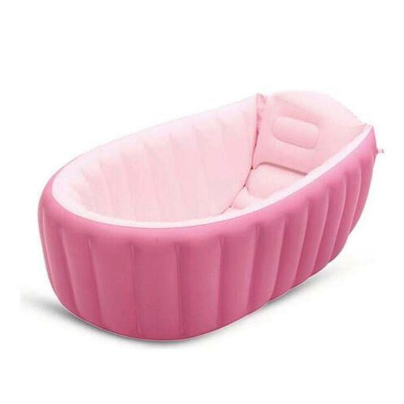 Portable Inflatable Baby Bath Kids Bathtub Thickening Folding Washbowl Children Tub Baby Swimming Pool