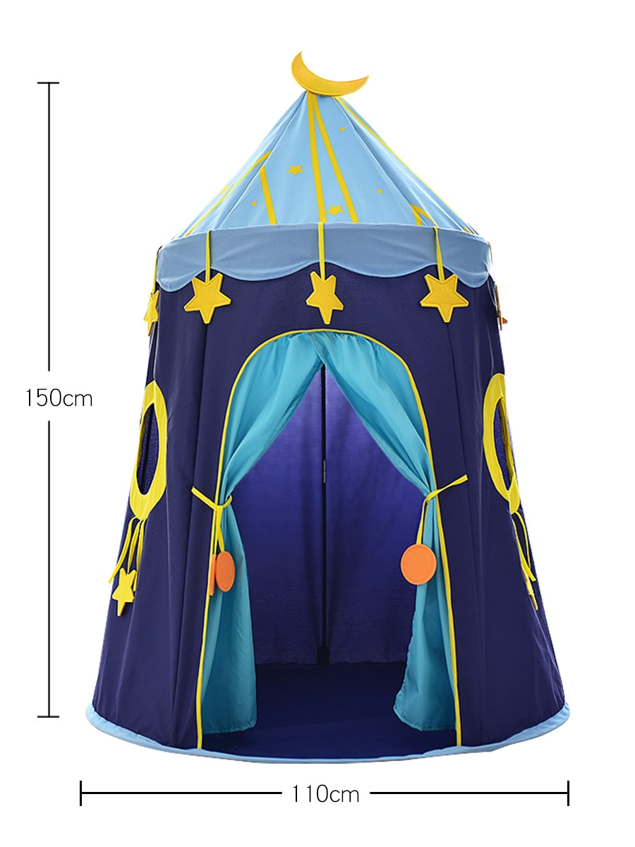Children's Tent Teepee Tent For Kids Baby Play House For Children Cabana Princess Castle Foldable Baby Tent Tipi Infantil