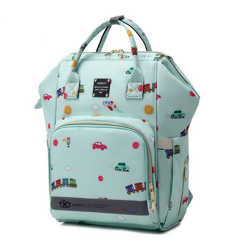 Multifunction Diaper Bag Backpack Waterproof Diaper Backpack for Mom and Dad Baby Nappy Bag Large Capacity Lightweight Size