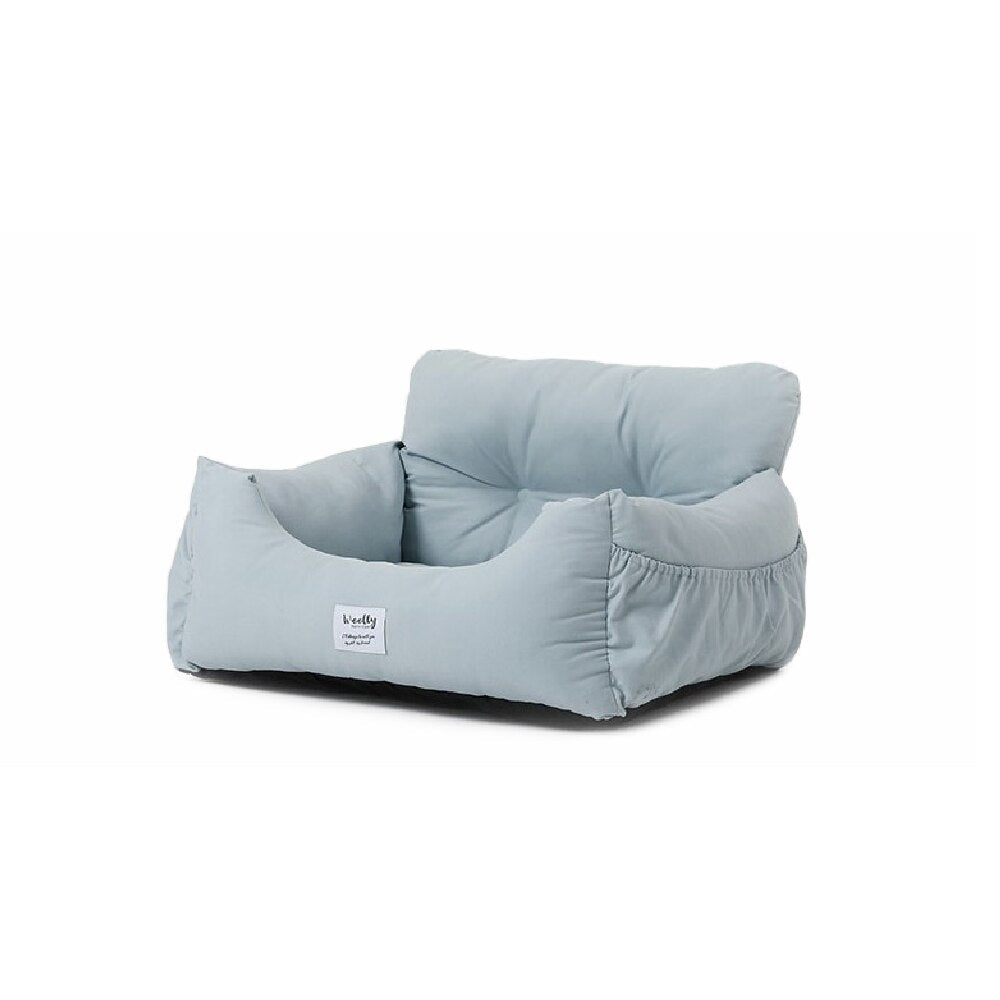 Dog Car Seat Bed With Safety Belt Sofa Travel Dog Car Seats Cover For Small Medium Dogs Puppy Front/Back Seat Pad Pet Products