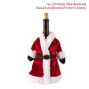 Christmas Snowman Wine Covers Santa Claus 2022 Merry Christmas Kitchen Christmas Decor for Home Table Cristmas New Year 2023
