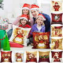 45*45 Christmas Cushion Cover Christmas Decorations for Home Throw Pillows Sofa Home Decor Christmas Pillowcase Pillow Cover