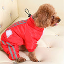 Dog&#39;s Winter Cotton Jumpsuit Pet Clothes Warm Jacket Thicker Coat Pets Clothing for Small Medium Dog French Bulldog Teddy Puppy - anconmall