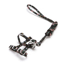 Japanese Style Adjustable Nylon Collars for Pet Cats Anti-Breakaway Harness and Walking Leash Set Kitten Vest Leads Pet Supplies - anconmall