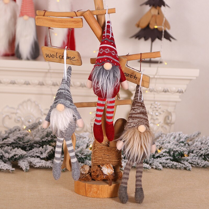 Christmas Faceless Doll Merry Christmas Decorations For Home Christmas Ornaments Xmas Navidad Natal New Year 2022 Kids Gift