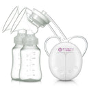 New Single or Double Electric Breast Pumps electric Powerful Nipple Suction USB Electric Breast Pump with baby milk two bottle