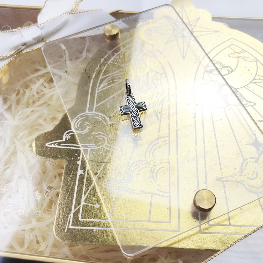 Pendant Personal Lucky Cross Summer Brand New Jewelry Europe 925 Sterling Silver Ethnic Gift For Women Men