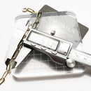 Golden Link Chain Charm Bracelets Summer New Ethnic Gift for Women Men,Europe 925 Sterling Silver Fashion Jewelry Acessorie