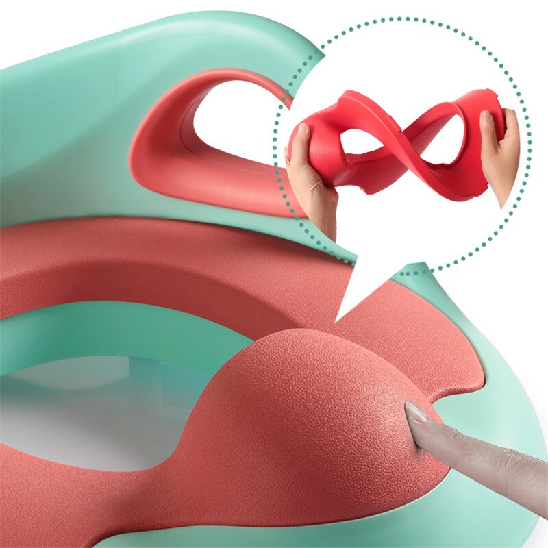 Children's Pot Portable  Baby Potty Training Seat Travel Toilet Seat With Armrests Slip-Proof Safety Urinal Chair Girls Boys
