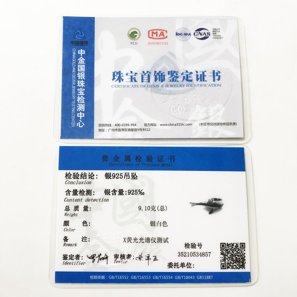 Pendant Shark Brand New Fashion Jewelry Europe Accessories 925 Sterling Silver Trendy Gift For Women Men