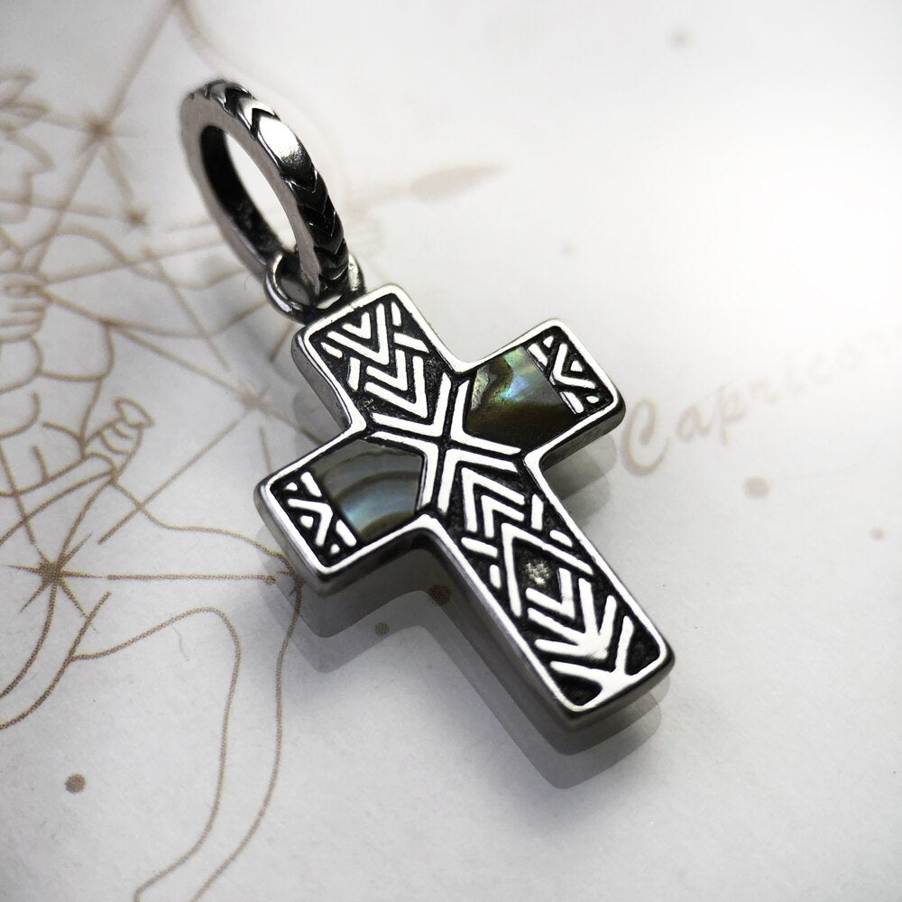 Pendant Personal Lucky Cross Summer Brand New Jewelry Europe 925 Sterling Silver Ethnic Gift For Women Men