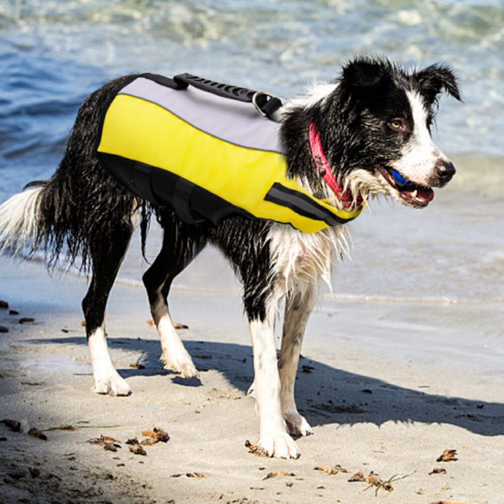 Dog Inflatable Life Jacket Vests Dog Clothes Foldable and convenient safety swimming suit Reflective For Small Medium Large Dogs