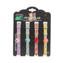 4PCS Luminous Collars For Cat Pet Collar For Cats And Dogs Luminous Bell Collar Adjustable Rubber Luminous - anconmall