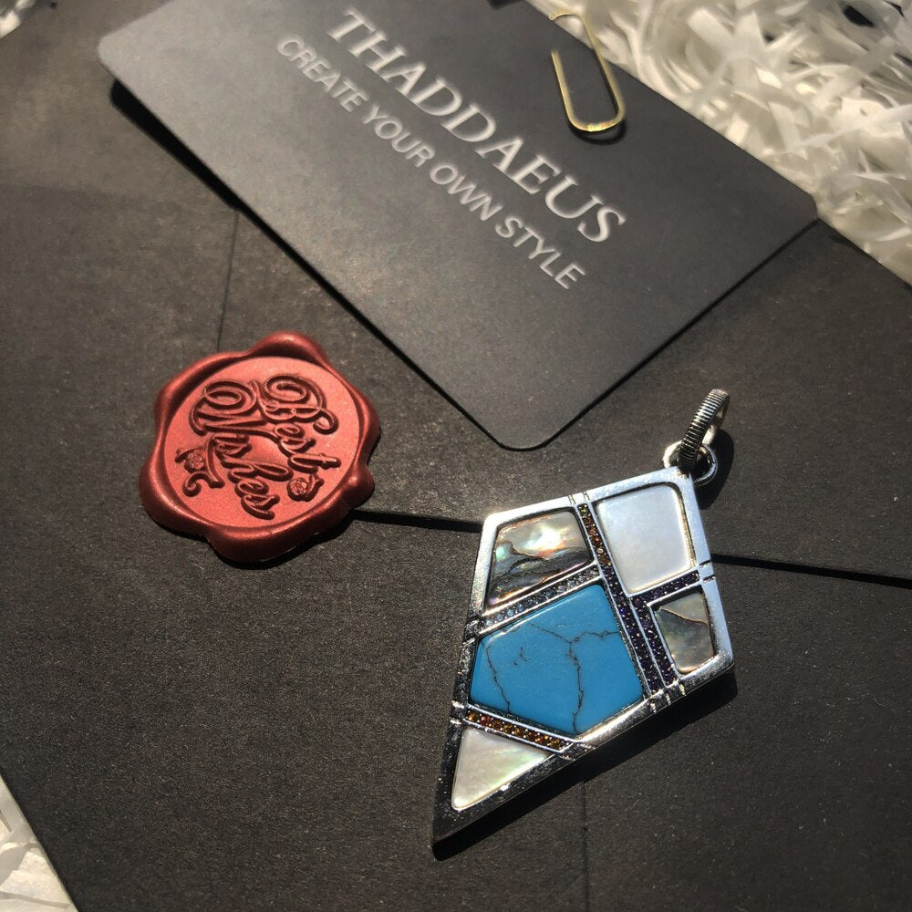 Meaningful Lucky Pendant,2020 Brand New Fashion Jewelry Europe Graphic Design Bijoux Ethnic 925 Sterling Silver Gift For Woman