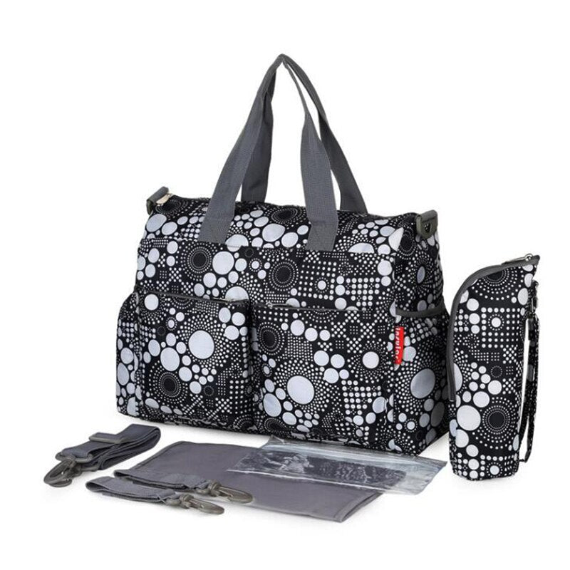 Fashion Mummy Maternity Nappy Bag Large Capacity Nappy Bag Travel Backpack Nursing Bag for Baby Care Women's Fashion Bag