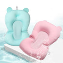 New Baby Shower Bath Tub Pad Non-Slip Bathtub Seat Support Mat Newborn Safety Security Bath Support Cushion Foldable Soft Pillow