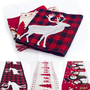 Linen Christmas Table Runner Christmas Decorations for Home Table Navidad Christmas Decor Kerst Decoratie Table Runners Modern - anconmall