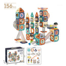 66-260PCS Marble Race Run Building Blocks Castle Children's Toys Rail Funnel Slide DIY Educational Brick Dominoes Children Gifts