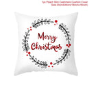 HUIRAN Christmas cushion cover Decorative Pillowcase sofa cushions Pillow cases Christmas Decoration For Home Decor Pillow Cover