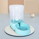 Cat Feeder And Drinker Automatic Cat Food Dispenser Water Bowls Big Capacity Gravity Auto Feeders For Cats - anconmall