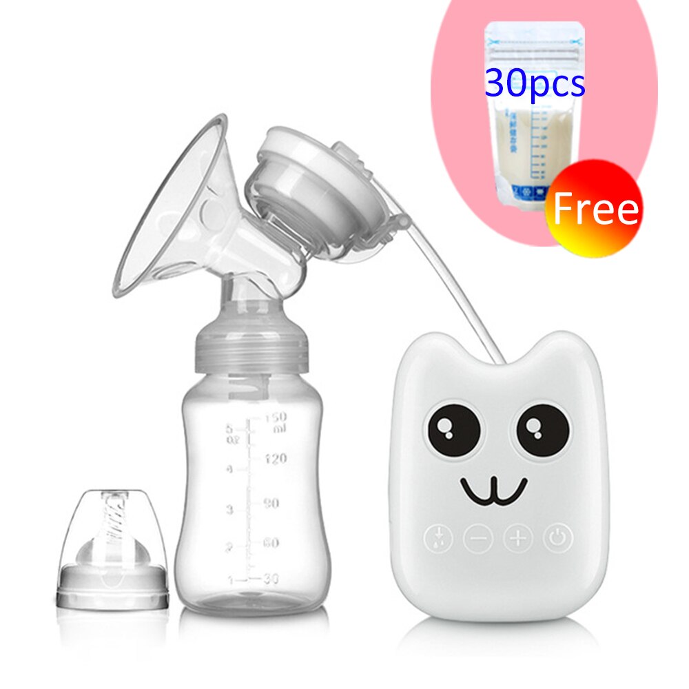 Breast Pumps Bilateral Milk Pump Baby Bottle Postnatal Supplies Electric Milk Extractor Breast Pump USB Powered Baby Breast Feed