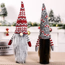 2022 New Christmas Wine Bottle Cover Merry Christmas Decorations For Home Christmas Ornament Navidad Xmas Gift New Year 2023