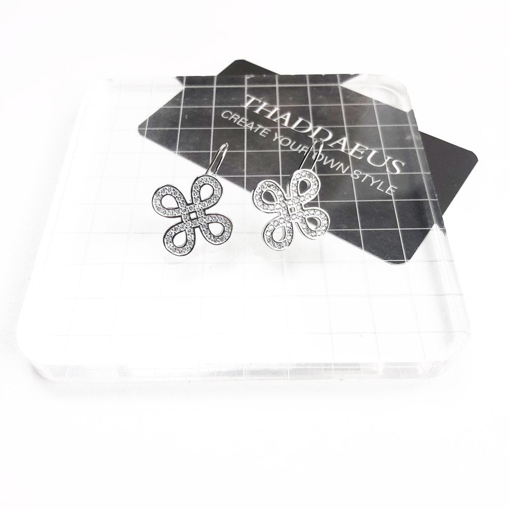 Knot Ear Drop Earrings Summer Brand New Europe Style Good Love Jewelry For Women Gift In 925 Sterling Silver