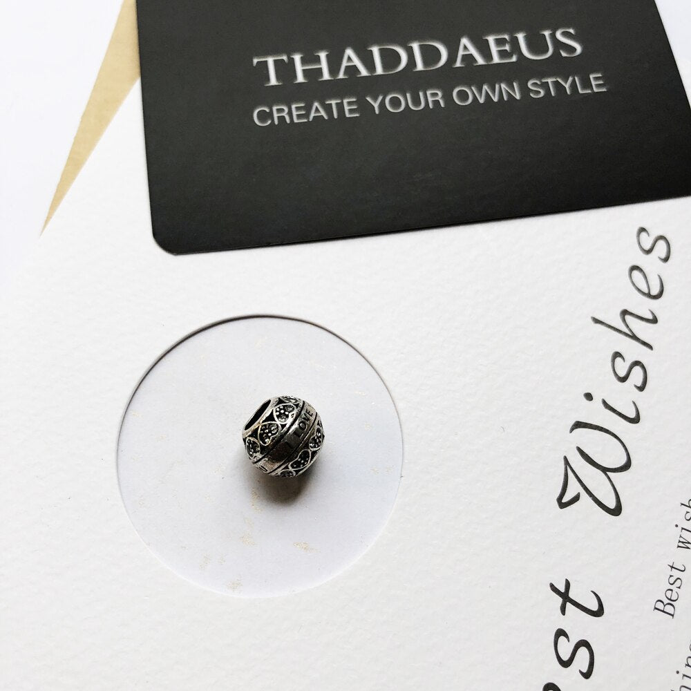 Beads I Love You 925 Sterling Silver Charm Europe Jewelry Accessories Gift For Women &amp; Men