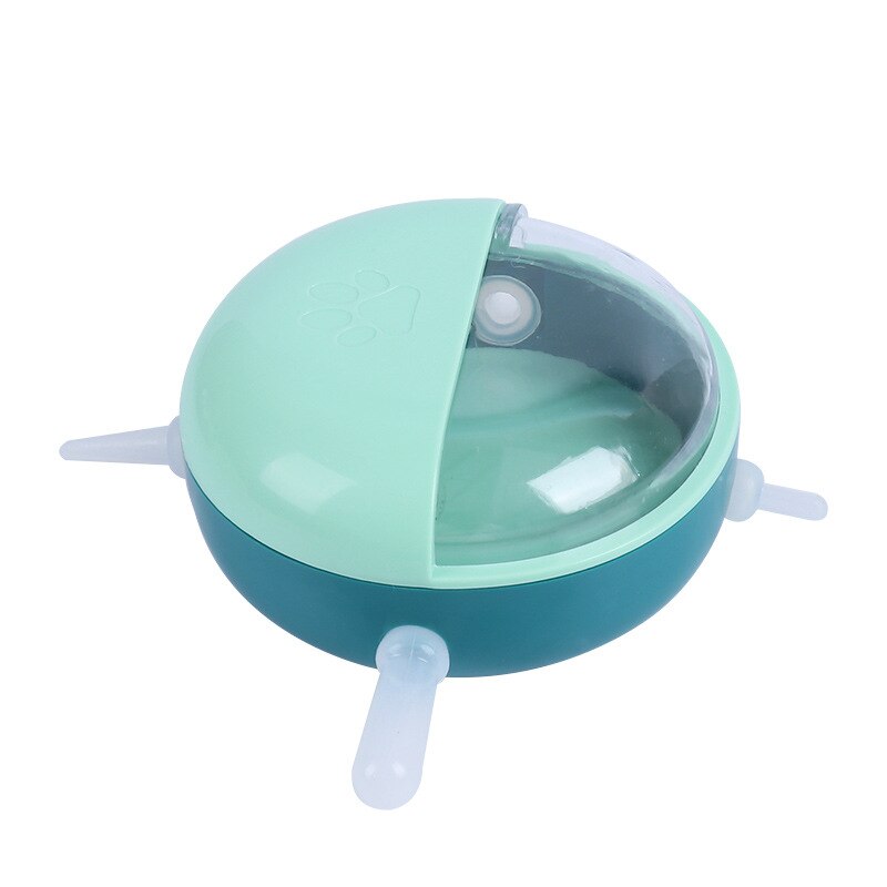 180ml Newborn Puppy Nursing Milk Feeder with 4 Simulated Silicone Nipples for Puppies and Kittens Pet Cat Dog Baby Feeding Bowl - anconmall