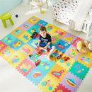 Children's Mat EVA Kids Foam Puzzle Carpet Baby Play Mat Interlocking Floor Tiles with Alphabet and Numbers DropShipping