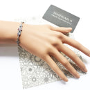 Magnificent Ornamentation Bracelets New Link Chain 925 Sterling Silver Fashion Royal Jewelry Victorian Age Gift For Women