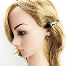 Geometric Creole Hinged Hoop Earrings,Europe Style Glam Fashion Good Jewerly For Women,2017  Gift In 925 Sterling Silver